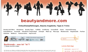 Beautyandmore.com thumbnail