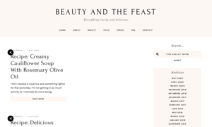 Beautyandthefeastblog.com thumbnail