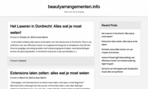 Beautyarrangementen.info thumbnail