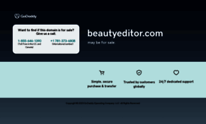 Beautyeditor.com thumbnail