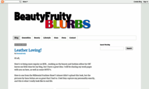 Beautyfruityblurbs.com thumbnail