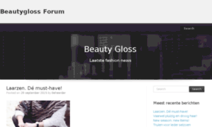 Beautygloss-forum.nl thumbnail