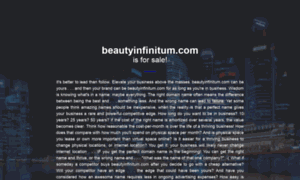 Beautyinfinitum.com thumbnail