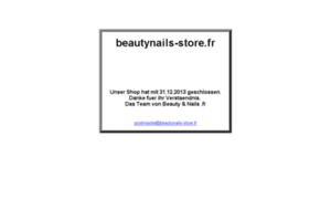 Beautynails-store.fr thumbnail