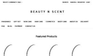 Beautynscent.com.sg thumbnail