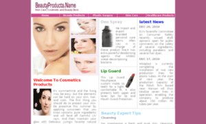 Beautyproducts.name thumbnail