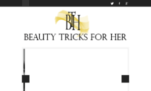 Beautytricksforher.com thumbnail