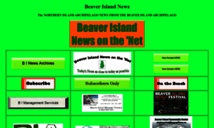 Beaverislandnews.com thumbnail