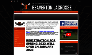 Beavertonbeaverslacrosse.com thumbnail