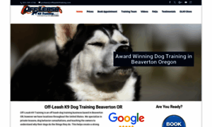 Beavertondogtrainers.com thumbnail