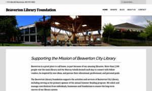 Beavertonlibraryfoundation.org thumbnail