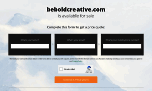 Beboldcreative.com thumbnail