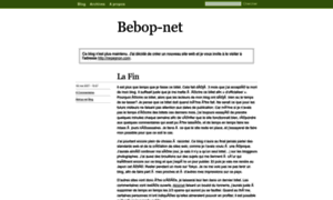 Bebop-net.com thumbnail