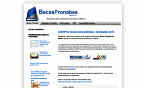 Becaspronabes.blogspot.com thumbnail