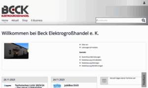 Beck.elektro-online.de thumbnail