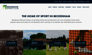 Beckenhamsportsclub.co.uk thumbnail
