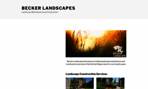 Becker-landscapes.com thumbnail