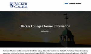Becker.edu thumbnail