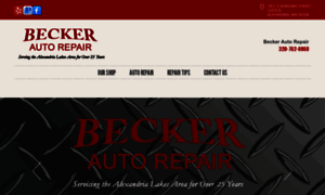 Beckerautorepair.com thumbnail