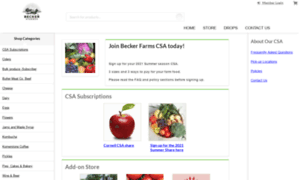 Beckerfarms.csaware.com thumbnail