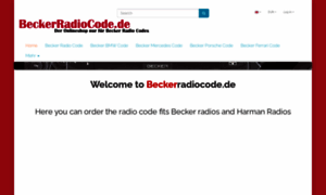 Beckerradiocode.de thumbnail