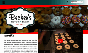 Beckers-donutsandbakery.com thumbnail