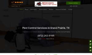 Beckhamspestdfw.com thumbnail