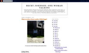 Beckyjohnsononewomantalking.blogspot.com thumbnail