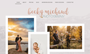 Beckymichaudphotography.com thumbnail