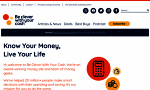 Becleverwithyourcash.com thumbnail