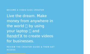 Become-a-creator.videogigs.io thumbnail