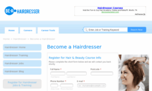 Becomeahairdresser.org thumbnail