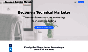 Becomeatechnicalmarketer.teachable.com thumbnail