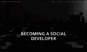 Becomingasocialdeveloper.com thumbnail