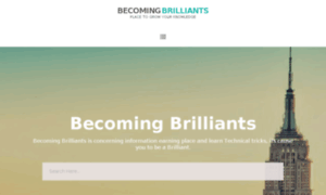 Becomingbrilliants.com thumbnail