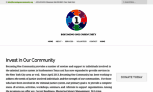 Becomingonecommunity.org thumbnail