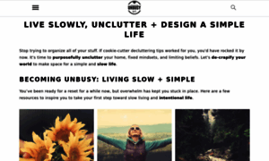 Becomingunbusy.com thumbnail