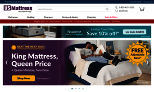 Bed.us-mattress.com thumbnail