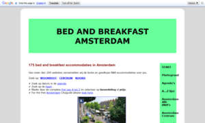 Bedandbreakfast--amsterdam.com thumbnail