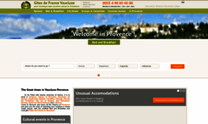 Bedandbreakfast-gite-vaucluse-provence.co.uk thumbnail