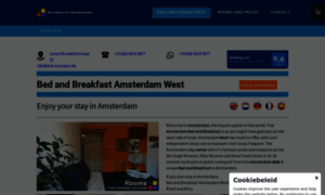 Bedandbreakfastamsterdamwest.nl thumbnail