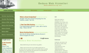 Bedavawebhosting.info thumbnail