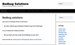 Bedbugs.solutions thumbnail