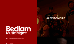 Bedlammusicmgt.com thumbnail