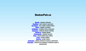 Bednarpetr.cz thumbnail