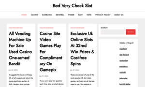 Bedverycheckslot.id thumbnail