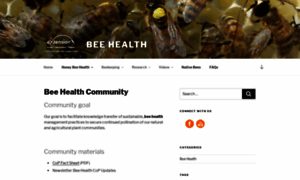 Bee-health.extension.org thumbnail