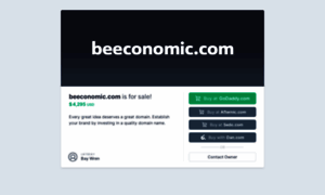 Beeconomic.com thumbnail
