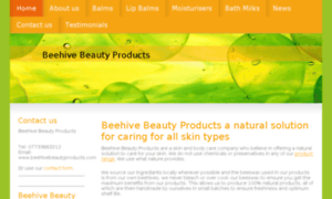 Beehivebeautyproducts.com thumbnail