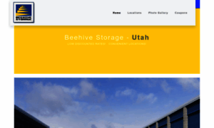 Beehivestorage-utah.com thumbnail